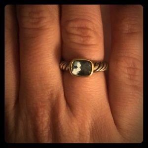 Blue topaz David Yurman Ring